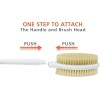 Honoma 20.5 Back Bath Brush Long Handle for Shower for
