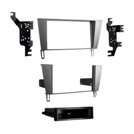 Metra Electronics 99-8161S Double DIN Dash Kit for Select 2002-2010 Lexus SC430 Vehicles (Silver)