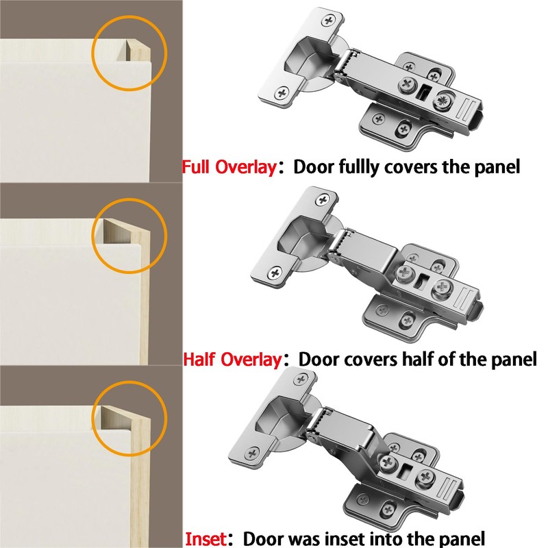 Kimdot 2 Pieces Full Overlay Frameless Soft Close Kitchen Cabinet