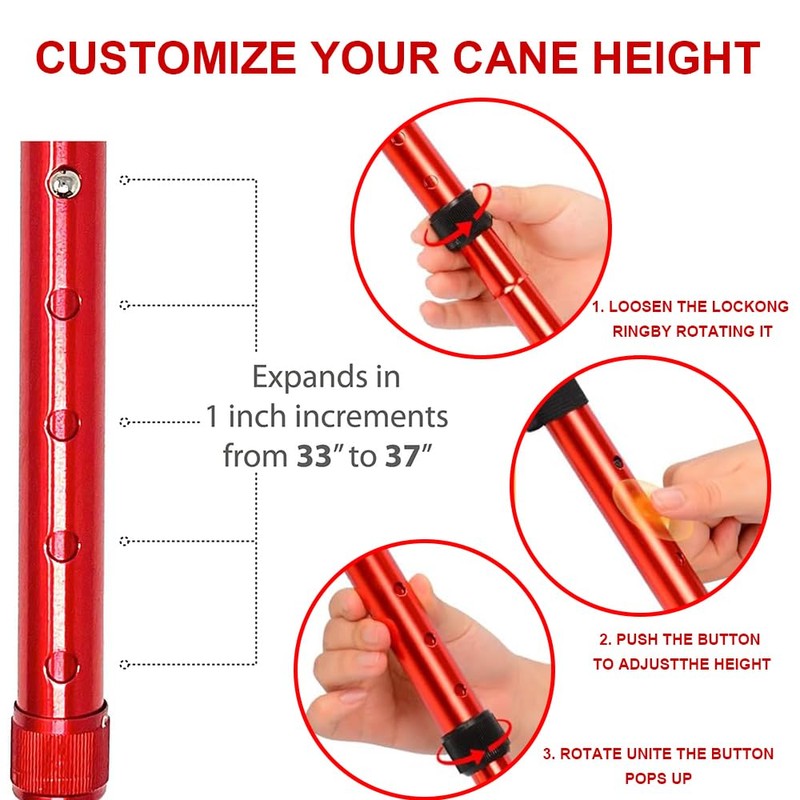 Elfzone Trekking Poles - Hiking Poles for Kids,Telescopic, Collapsible, Ultralight