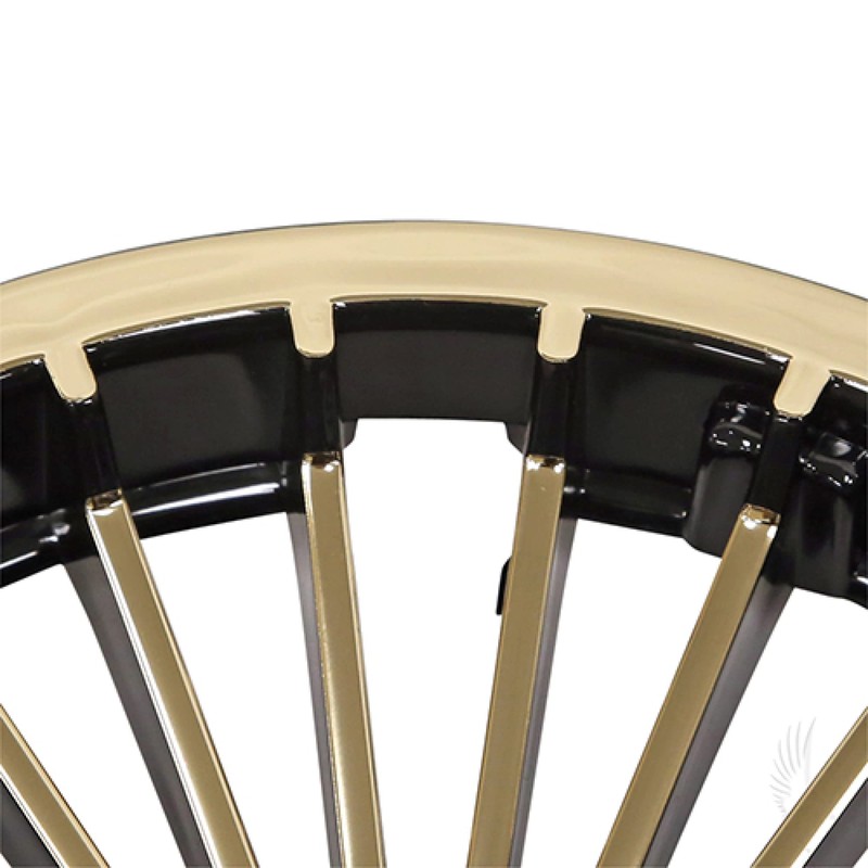 Red Hawk CAP-0003 Wheel Cover Compatible With/Replacement For E-Z-GO 19241G2,