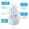 Pure Crystal Well 2.5L for Cats, White