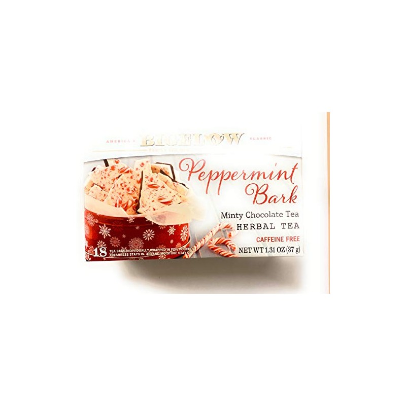 Bigelow Tea - Tea Peppermint Bark - Case of 6-18