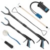Jellas 7-Piece Hip Replacement Recovery Kit, 2 Pcs Foldable Grabbers