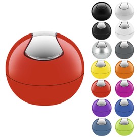 Spirella 10.14967 Bowl-Shaped Bin - Polystyrene - 1 l - Red