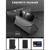 ANYLUV Mens Sunglasses Polarized Upgraded Carbon Fiber Temple Sun Glasses