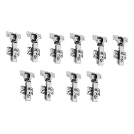 Cerrajes Bisagra Bidimensional 110º 35mm Cierre Suave 10 Par Calidad