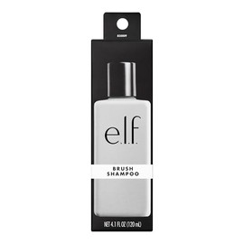 e.l.f. Champú para brochas de maquillaje, acondicionador de cerdas suaves para eliminar fácilmente los aceites y la suciedad de las brochas de maquill