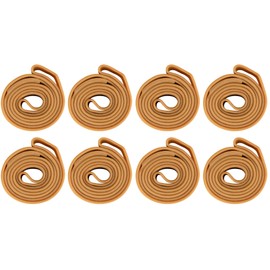 IDL Packaging 34" Strong, Elastic & Flexible Rubber Bands, Pack of 8, Beige - 2X Elasticity, 80% Natural Rubber - Extra Strong Mover Bands for Furniture, Boxes, Moving Blankets