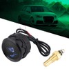 Qiilu Car Water Temperature Gauge with Automatic Sensor and 2"