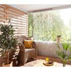 FRANK FLECHTWAREN Capiz Maritime Flair Door Curtain 180 x 90