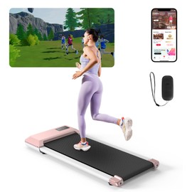 Lacuffy Walking Pad Treadmill, Under Desk Treadmill, Mini Treadmill for Small Spaces, Walking Pad with APP and Remote Control, 2.5 HP Walking Treadmill with 265 LBS Capacity