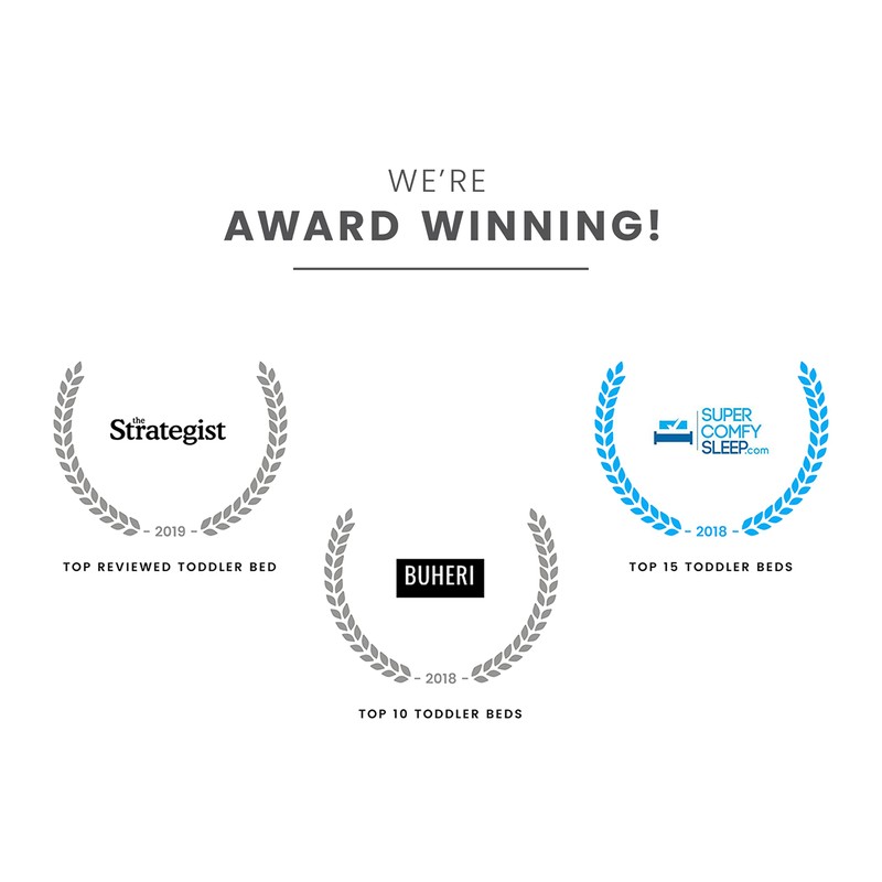 Delta Children Canton Toddler Bed, Greenguard Gold Certified, Grey