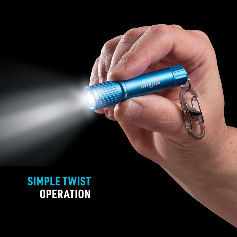 Nite Ize Radiant 100 Keychain Flashlight - Waterproof Mini Keychain