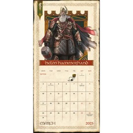 The War of the Rohirrim – Der Krieg der Rohirrim – Der Herr der Ringe 2025 – Wandkalender: Original Danilo-Kalender [Mehrsprachig] [Kalender] (Wall-Kalender)
