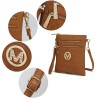 Andrea Milan M Signature Women's Crossbody Messenger Bag Designed by