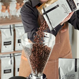 FixtureDisplays Arrosto Brazil Santos Especial Single Origin Whole Bean Coffee 2 lb