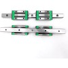 HGR 선형 레일 가이드 2PCS HGR15 HGR15-7.87인치(200mm) 슬라이드 4PCS HGH15CA