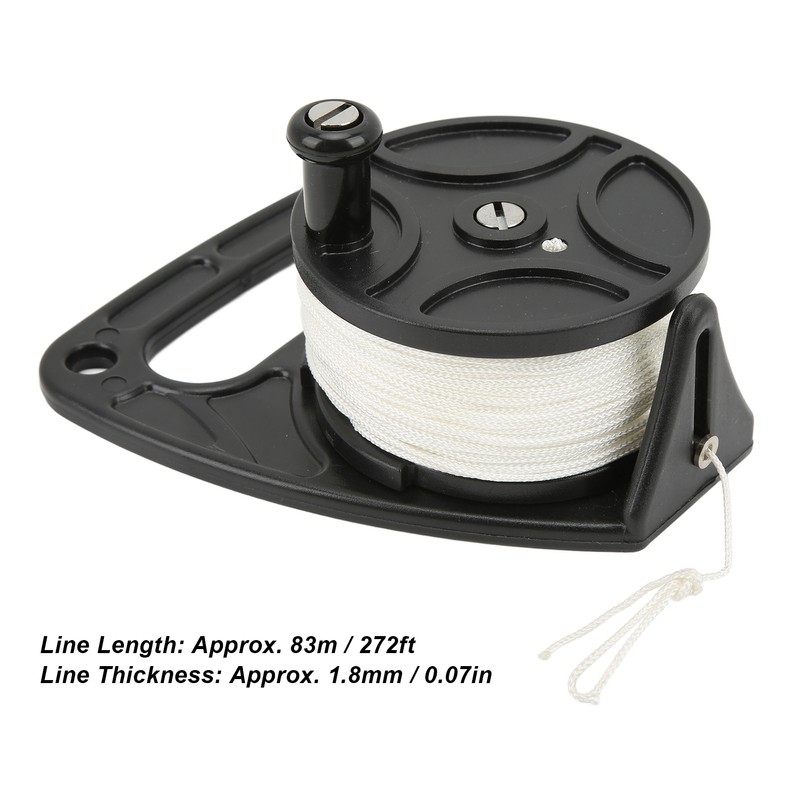 272ft Scuba Diving Reel Spool Dive Anchor Reel with Thumb