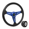 RASTP 13.8 Inch Boat Steering Wheel with 3/4“ Axle Marine
