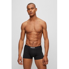 BOSS Mens Tee + Trunk Set Black L