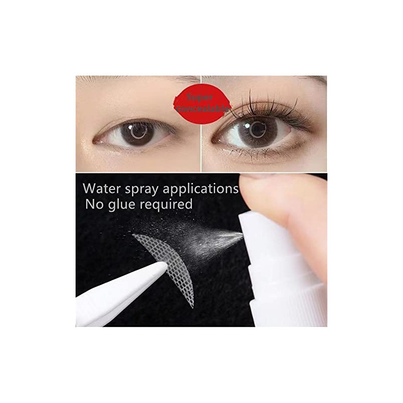 shenghang 10 Láminas de Cinta Adhesiva Invisible para Párpados, Transpirable,