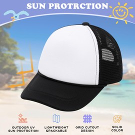 Hpegny Stylish Toddler Baseball Cap and Sun Hat for Boys and Girls - Mesh and Sponge Material for Added Comfort（0-12M）