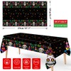 DPKOW Sugar Skull Tablecloth Day of The Dead Decorations Dia
