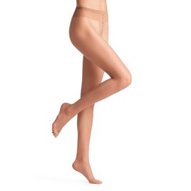 FALKE Women's Shelina 12 DEN Toeless 10 DEN Tights, Beige (powder 4169), 8 (Manufacturer size: 42)