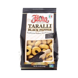 Flora Imported Taralli (Black Pepper)