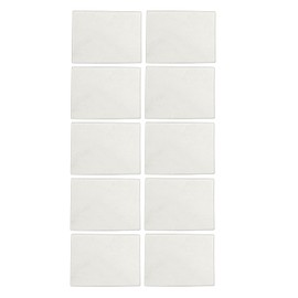 Professional 26x20x0.4mm Cover Glass for Hemocytometers, Cover Slips for Cell Counter (Pack of 10)