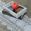kilofly Handmade Crochet Lace Rectangular Table Runner 11 x 79