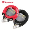 Key lock Bicycle lock Color 22x1000mm Red Motorcycle lock Black Steel bicycle lock / 열쇠자물쇠 자전거자물쇠 컬러 22x1000mm 레드 오토바이자물쇠 블랙 자전거강철자물쇠