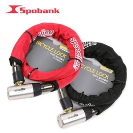 Key lock Bicycle lock Color 22x1000mm Red Motorcycle lock Black Steel bicycle lock / 열쇠자물쇠 자전거자물쇠 컬러 22x1000mm 레드 오토바이자물쇠 블랙 자전거강철자물쇠