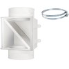 BlanKade Dryer Duct Lint Trap, Extra Heat Dryer Saver,Accommod
