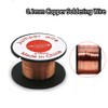 5Pcs Enameled Copper Wire Magnet Winding Wire 0.1mm Thickness 10m