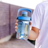 Built Bedford Dualid Bottle, 16oz, Sea Glass, Made From Durable