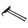 Stainless Steel Swivel Towel Hanger Holder Black Rotating Movable Towel