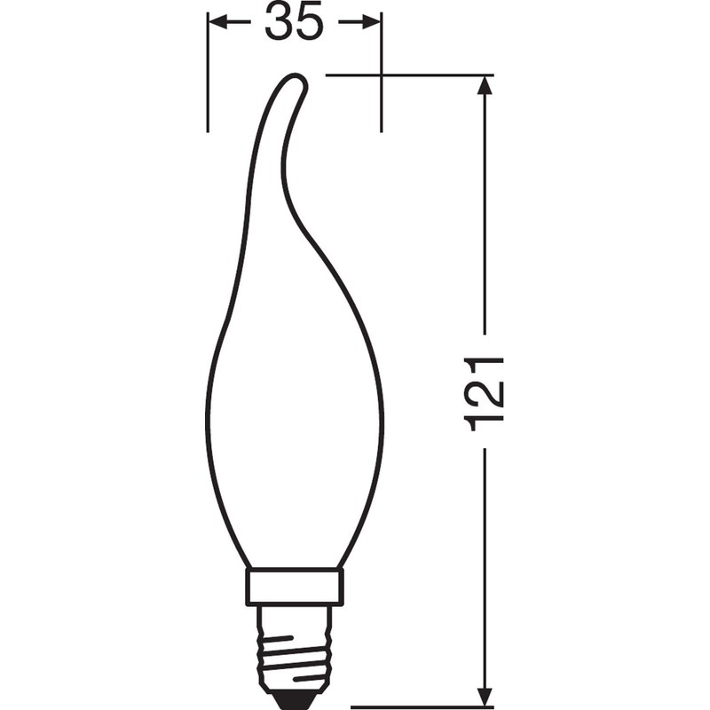 OSRAM LED Vintage Edition 1906 / LED-lamp in ball shape