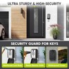 NEWIROVE Key Safe with Number Code Large Key Safe Outdoor