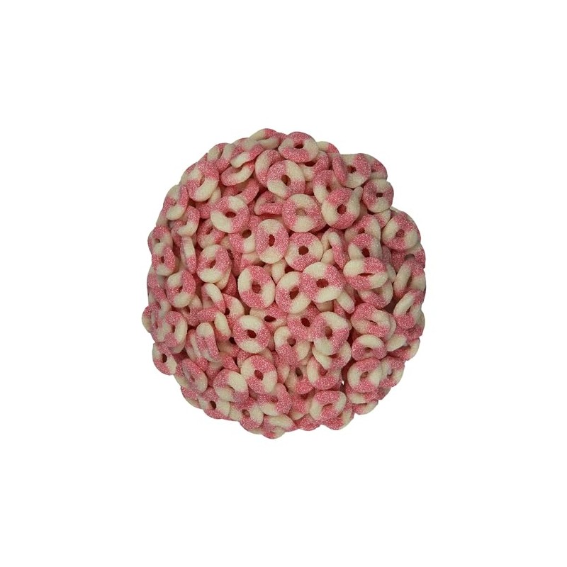 Smarty Stop Mini Sour Gummy Rings Candy GummiRoos (2 Pound