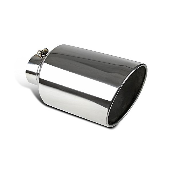 Spec-D Tuning MF-TP0408D-S Chrome Stainless Steel Roll Edge Bolt On