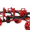 RC Car Chassis Frame Kit Aluminium Alloy Frame with Wheel