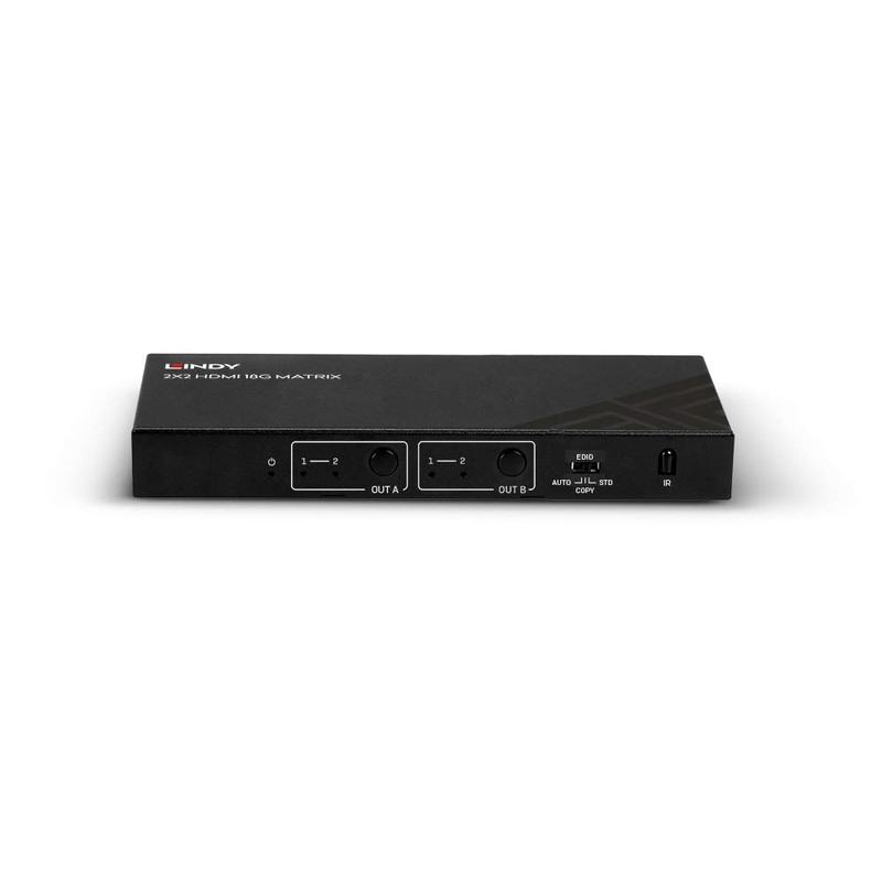 LINDY 38302 2x2 HDMI 18G Matrix