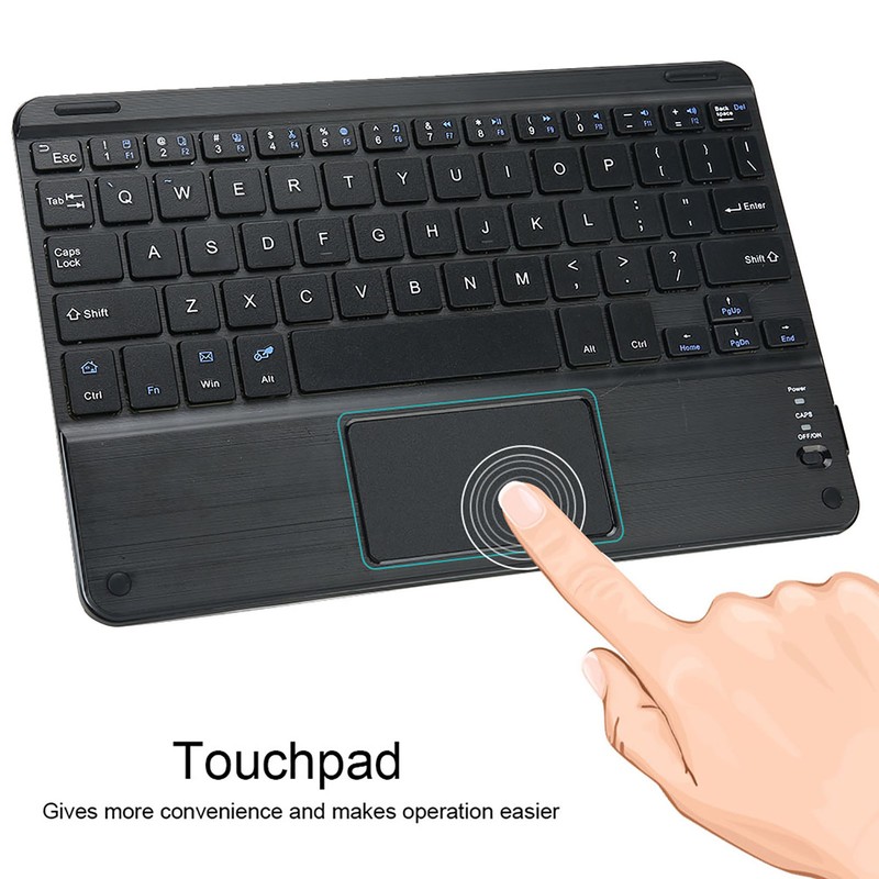 Scissors Feet Design Bluetooth Touchpad Keyboard Power Saving Laptop Bluetooth