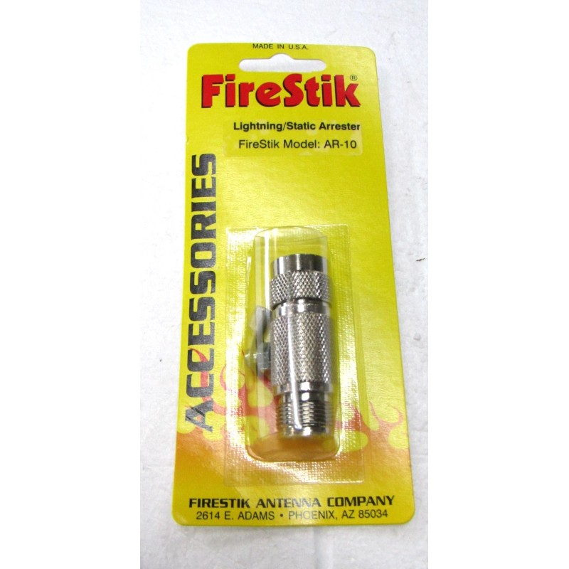 FireStik AR-10 In-Line UHF Lightning Static Arrestor Surge Protector CB