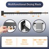 ZdwCyl Clothes Drying Rack Wall Mounted,Laundry Rack Wall Wount,Drying Rack