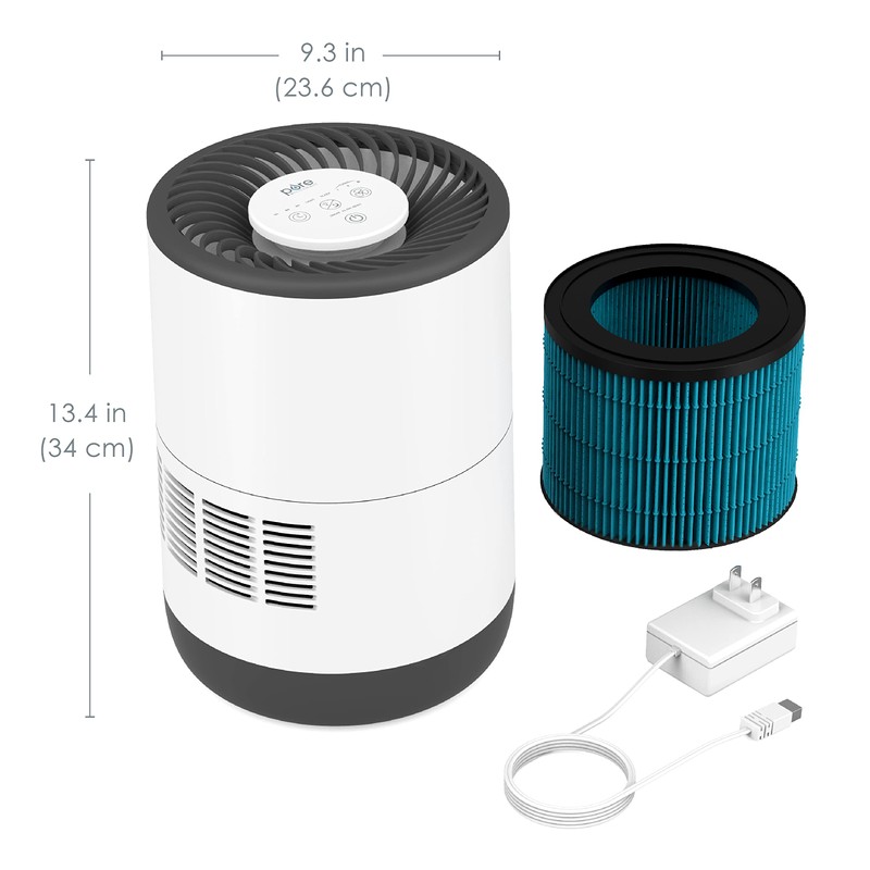 Pure Enrichment MistAire Eva - Mist-Free Evaporative Humidifier (2.8L) with