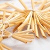 com-four® Christmas Tree Decoration - Straw Star Christmas Tree Decoration