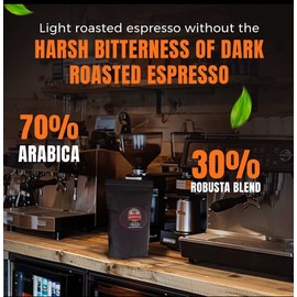 Nicoletti Coffee Espresso Roast 12oz Whole Beans (Made in Brooklyn since 1972)